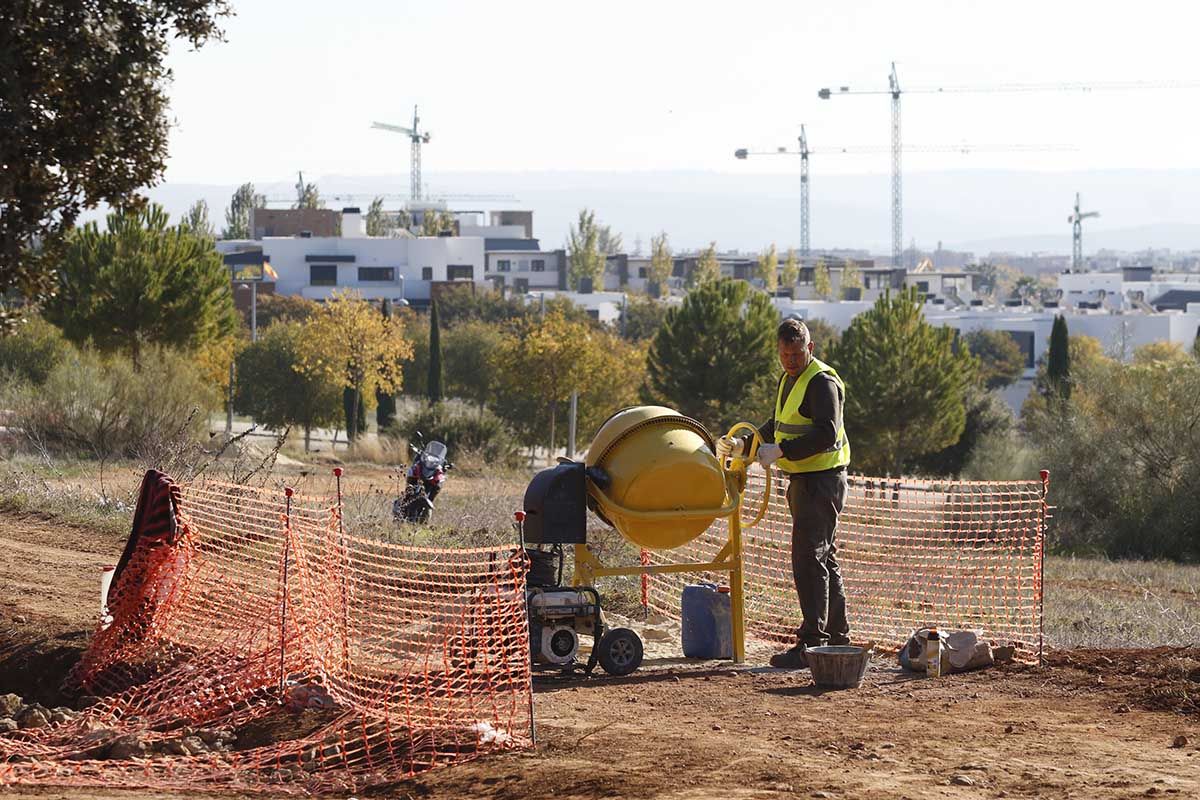 Comienzan las obras del parque del Patriarca