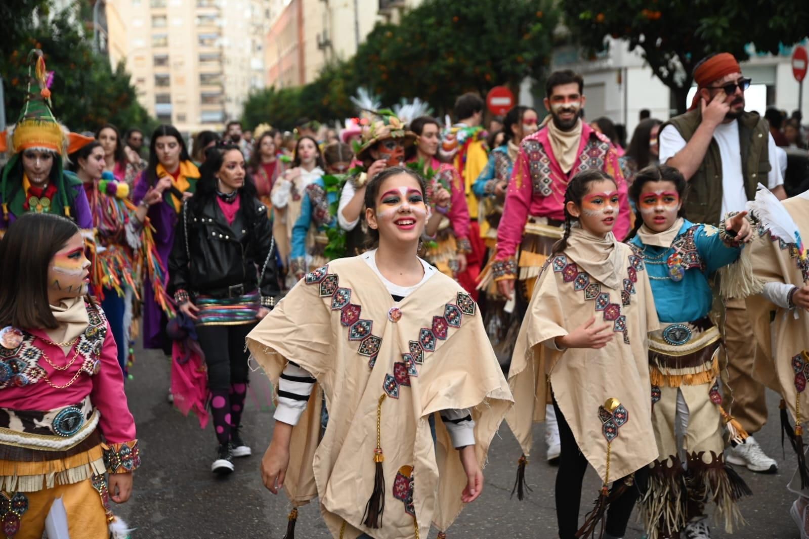 GALERÍA | Las Candelas de Santa Marina preludian el Carnaval de Badajoz