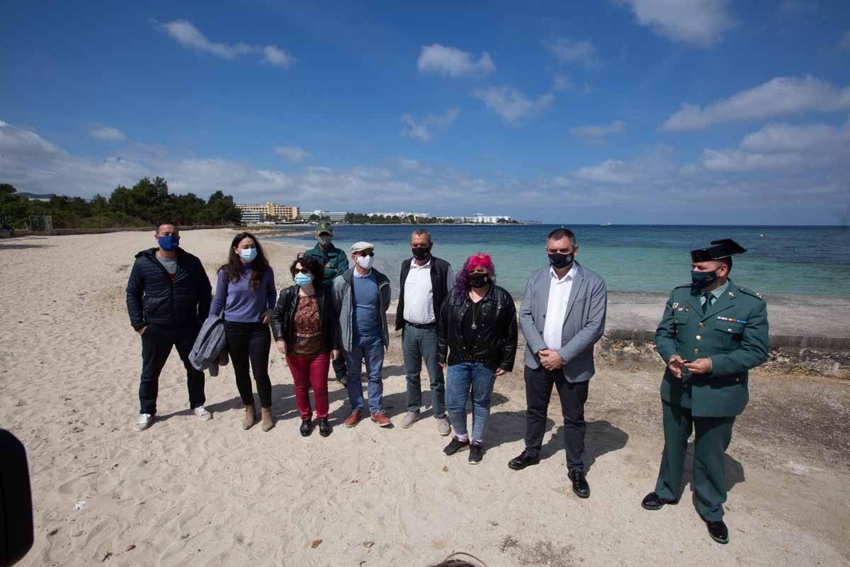 Sant Josep inicia la retirada de 156 muertos del fondo de la bahía