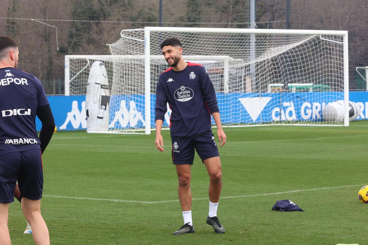 El Dépor prepara el partido contra el Eldense