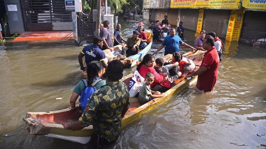El paso del ciclón Michaung por India se salda con 14 muertos