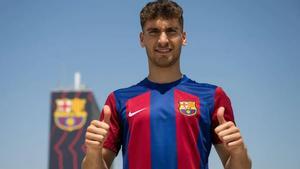 Diego Percan, nuevo jugador del Barça Atlètic: Es un paso hacia adelante en mi carrera y estoy ilusionado