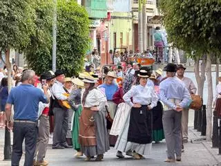 Romería del Carmen en el barrio de San Gregorio, en Telde