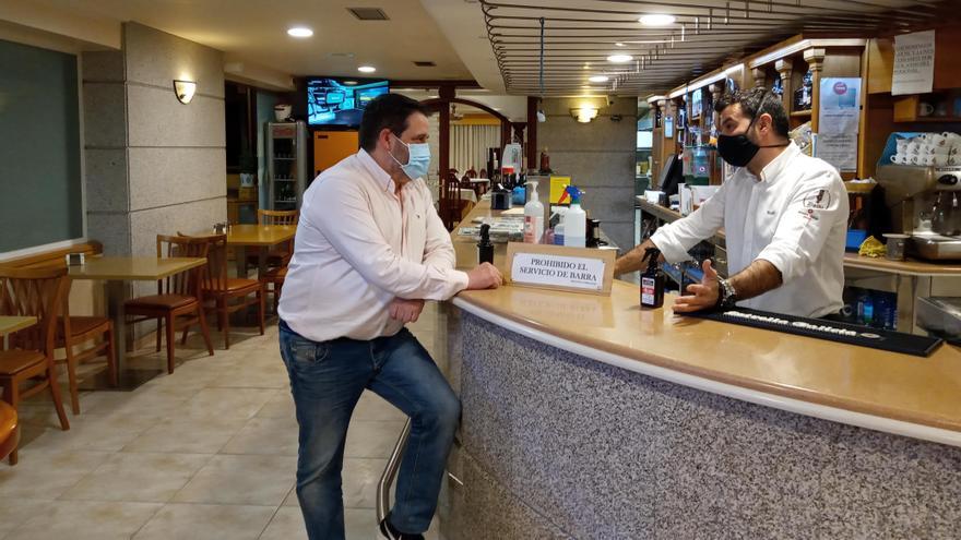 Indalecio Novas, responsable del restaurante Doade de Cangas.