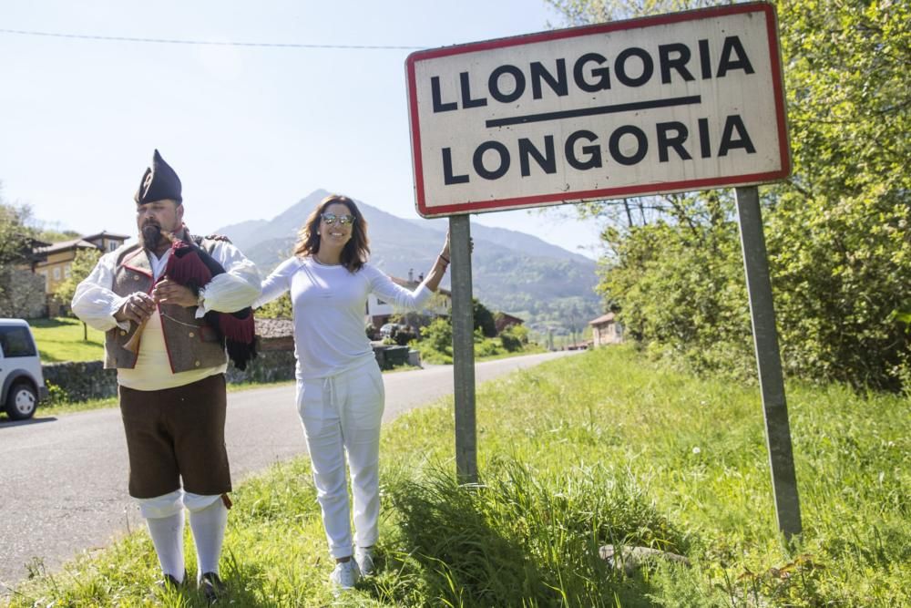 Eva Longoria visita su edén asturiano