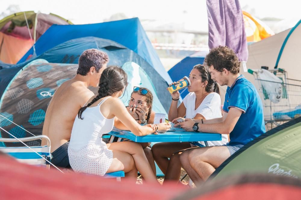 Los 'sounders' ya disfrutan de los primeros días de festival