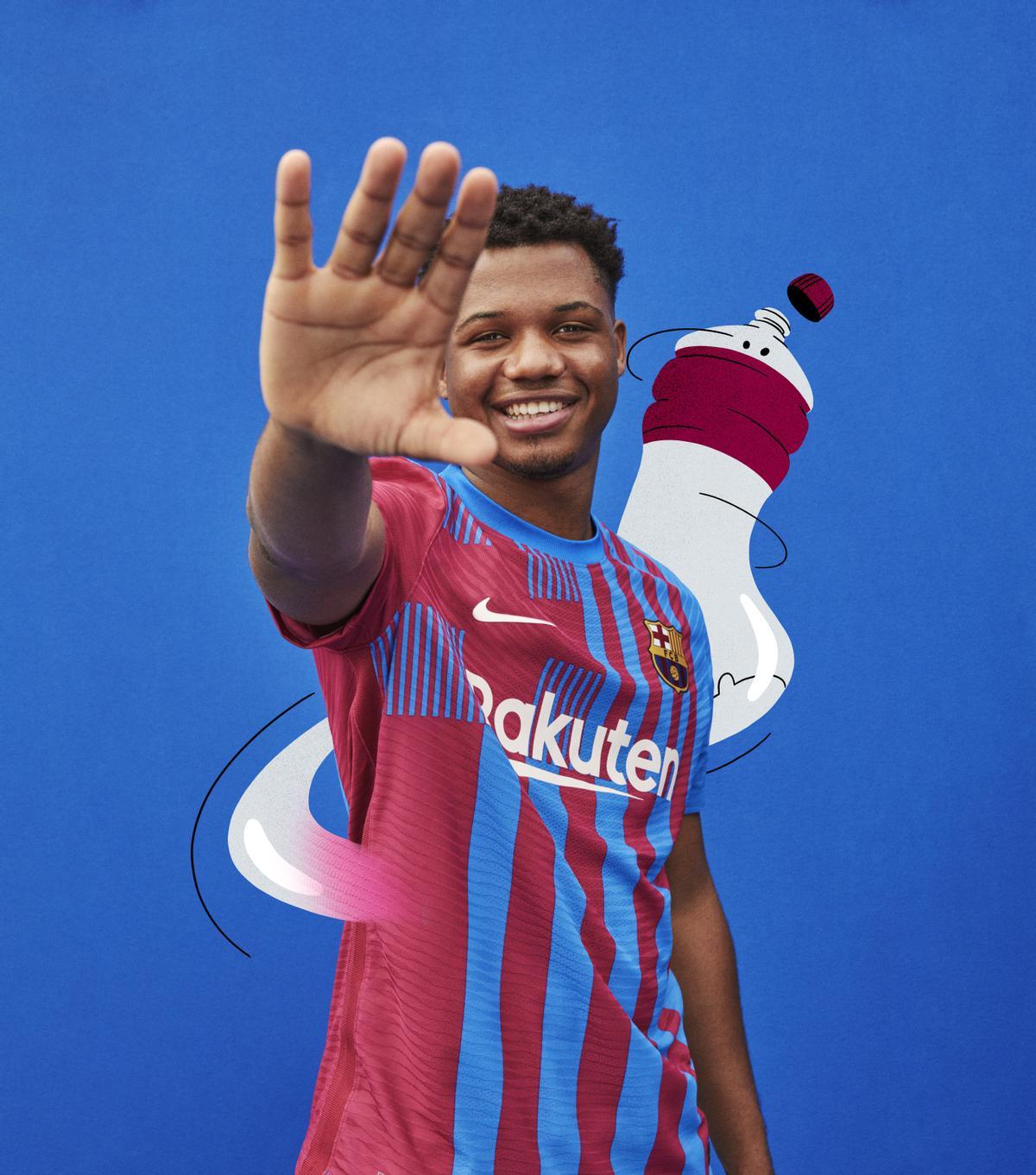 El Barça presenta la camiseta para la temporada 2021-2022