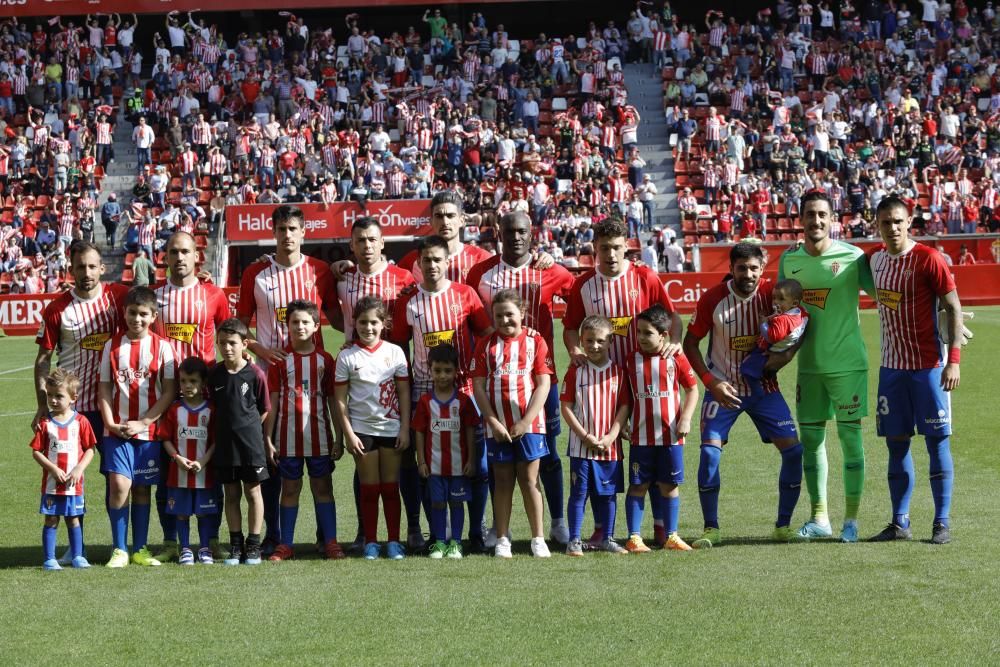 El Sporting 1 Alcorcón 3 en imágenes