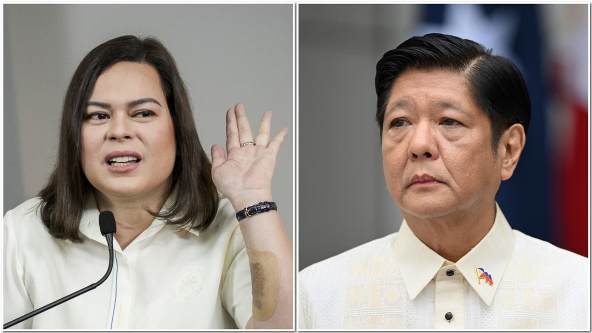 Combo de Sara Duterte y Ferdinand Marcos Jr.