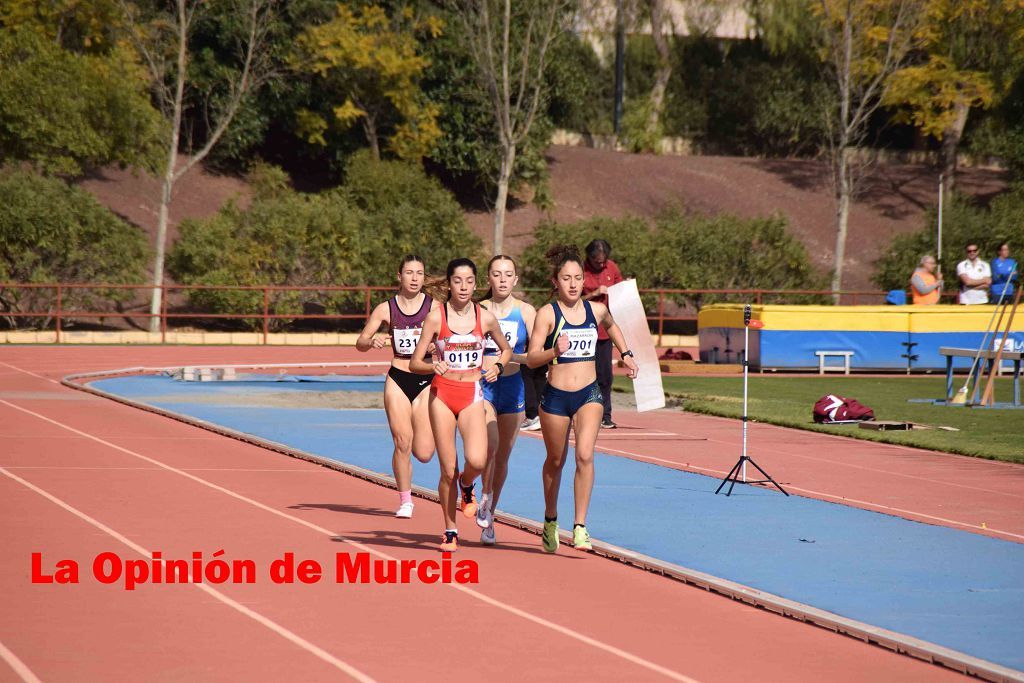 Regional absoluto y sub-23 de atletismo en Lorca (I)