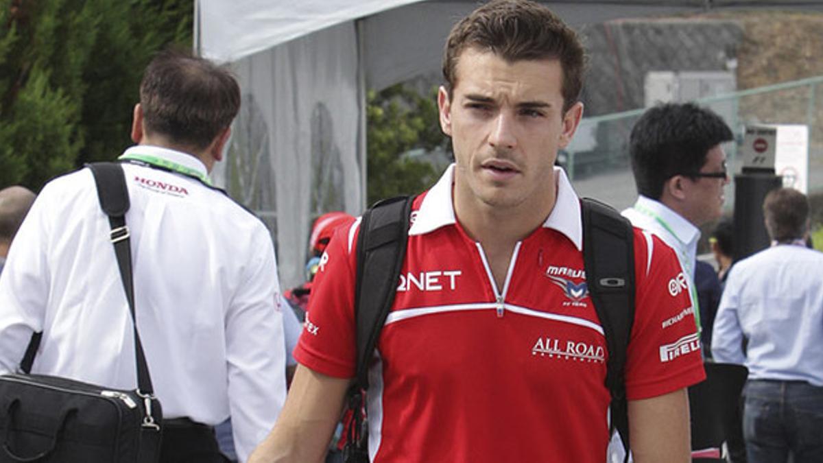 Jules Bianchi, el 4 de octubre del 2014 en el circuito de Suzuka, un día antes del accidente que le ha costado la vida