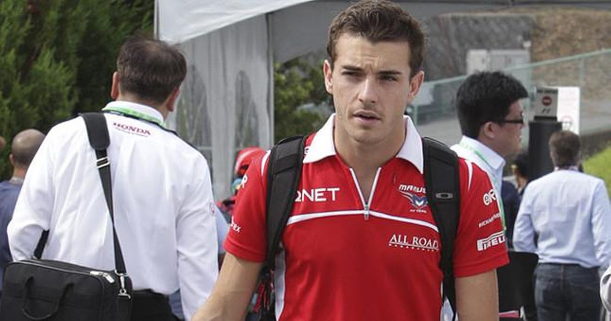 Jules Bianchi, el 4 d’octubre del 2014 al circuit de Suzuka, un dia abans de l’accident que li ha costat la vida.