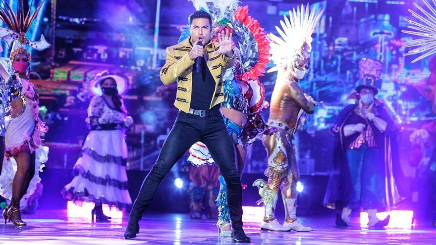 Carlos Rivera, artista invitado de la Gala del Carnaval de Santa Cruz