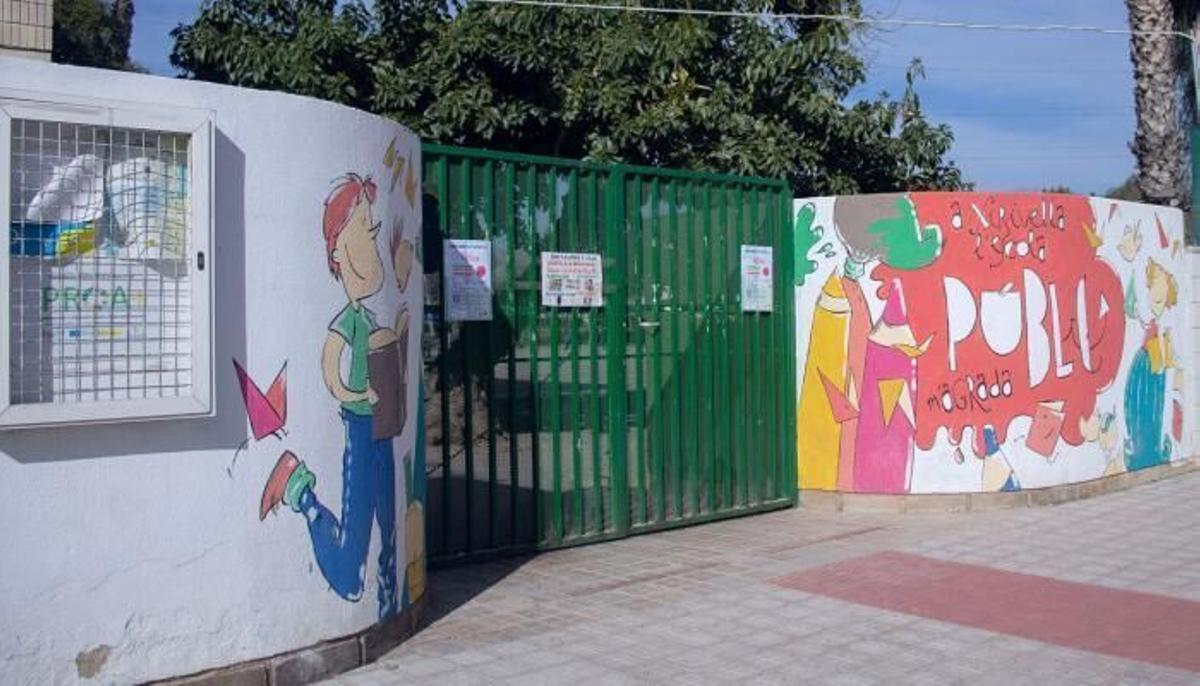 El CEIP Ramón y Cajal de Xirivella.