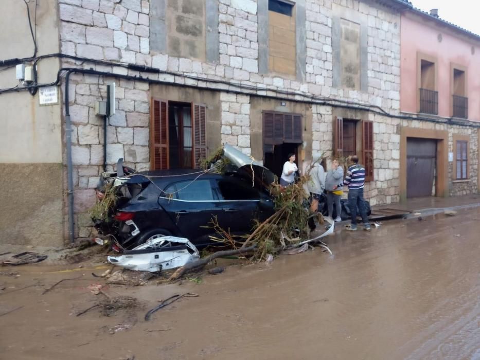 El día después de las inundaciones en Sant Llorenç