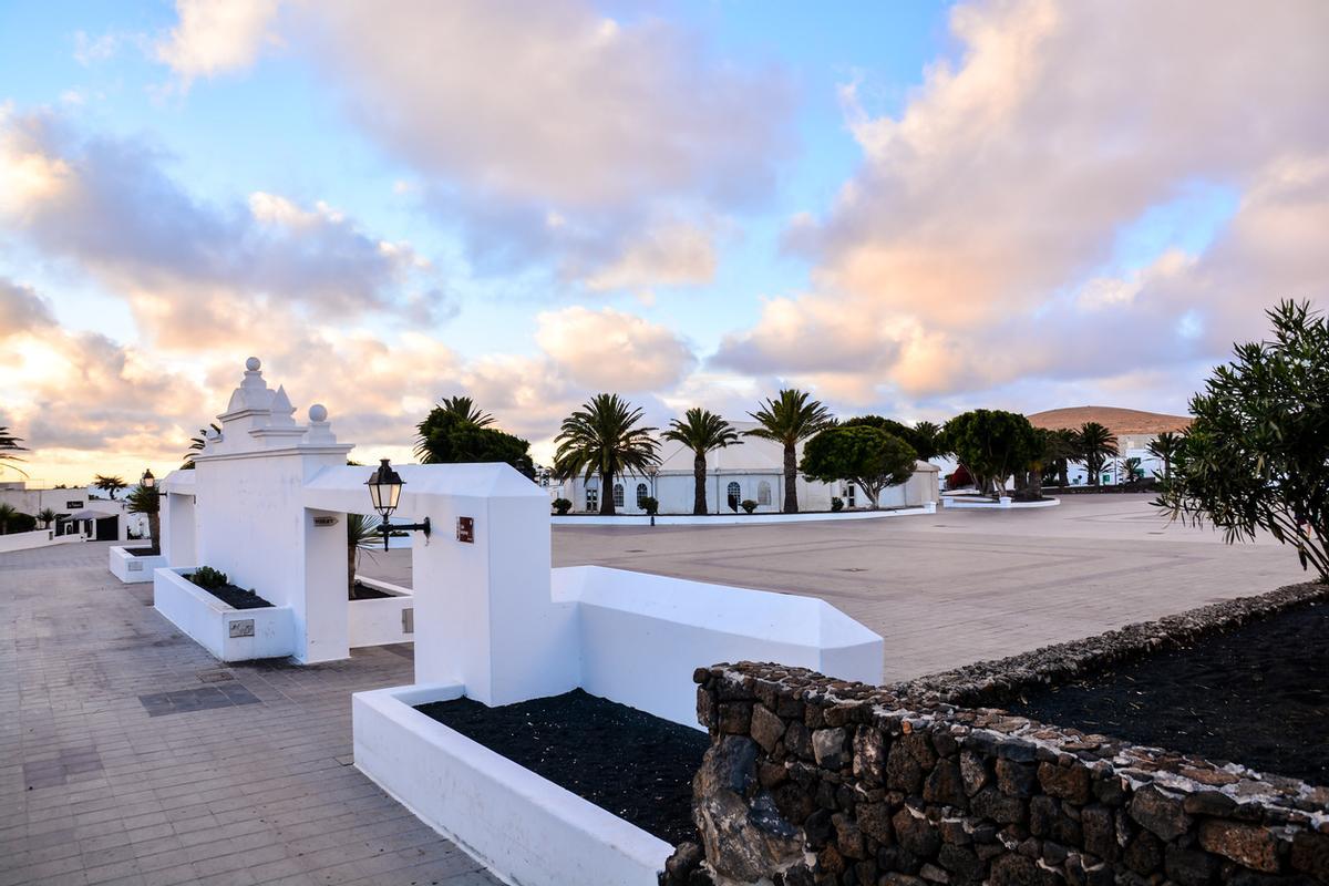 Paisaje en las Islas Canarias