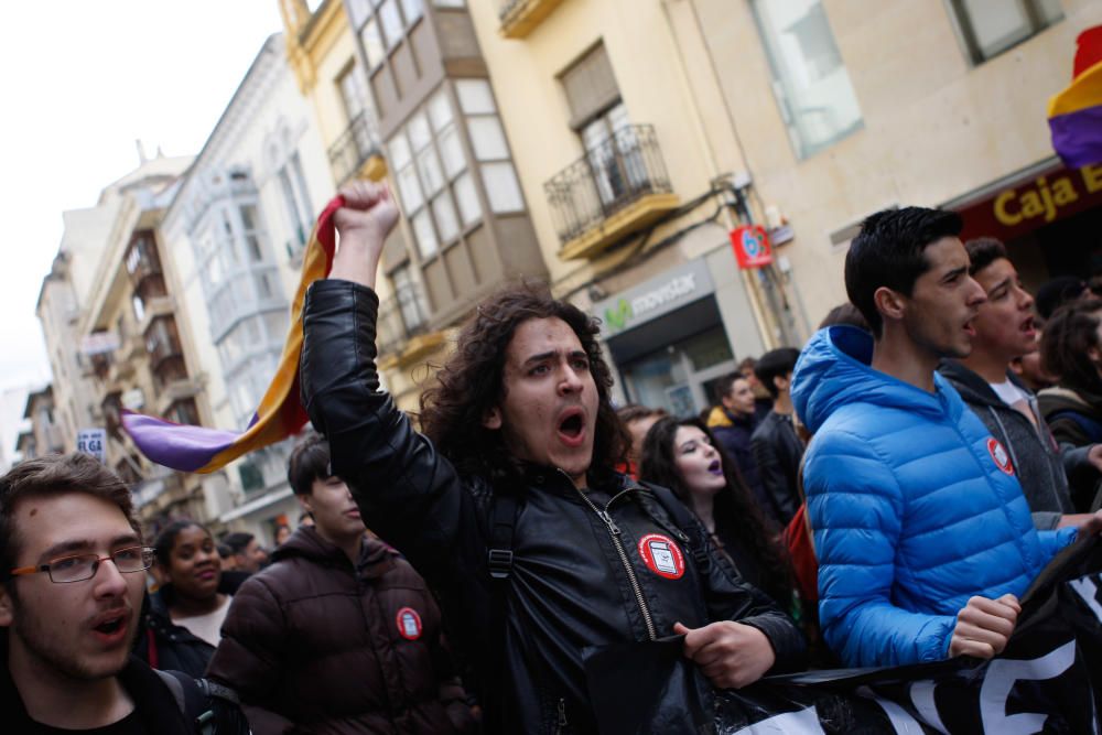 Manifestación de Estudiantes en Zamora