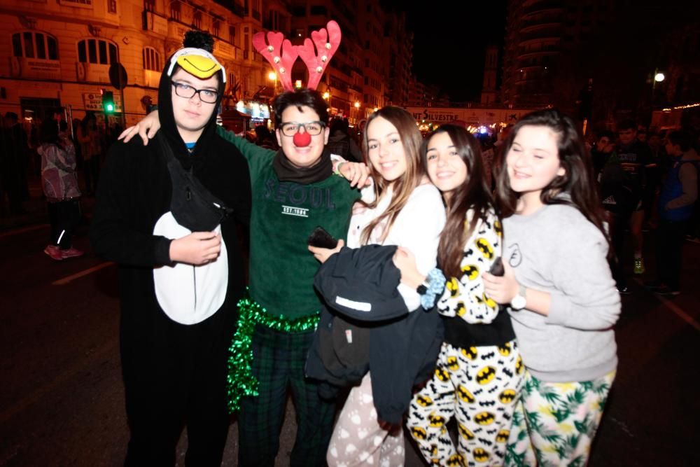 Participantes en la San Silvestre de Valencia