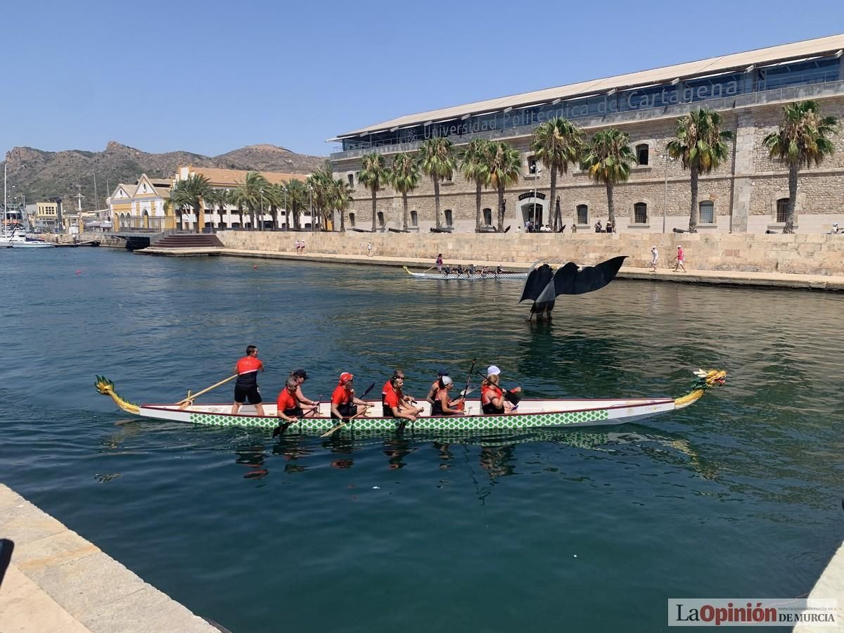 Las mejores imágenes de la IV Regata de la Liga de Barco Dragón