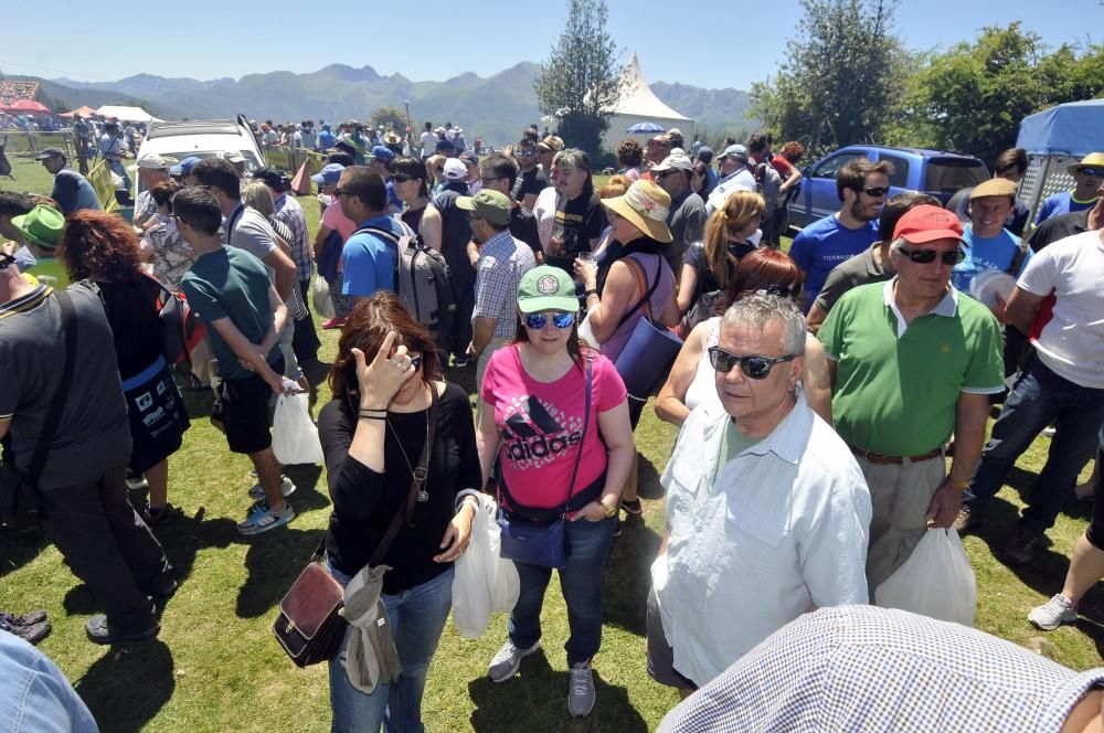 Fiesta del corderu en Llagüezos, Lena