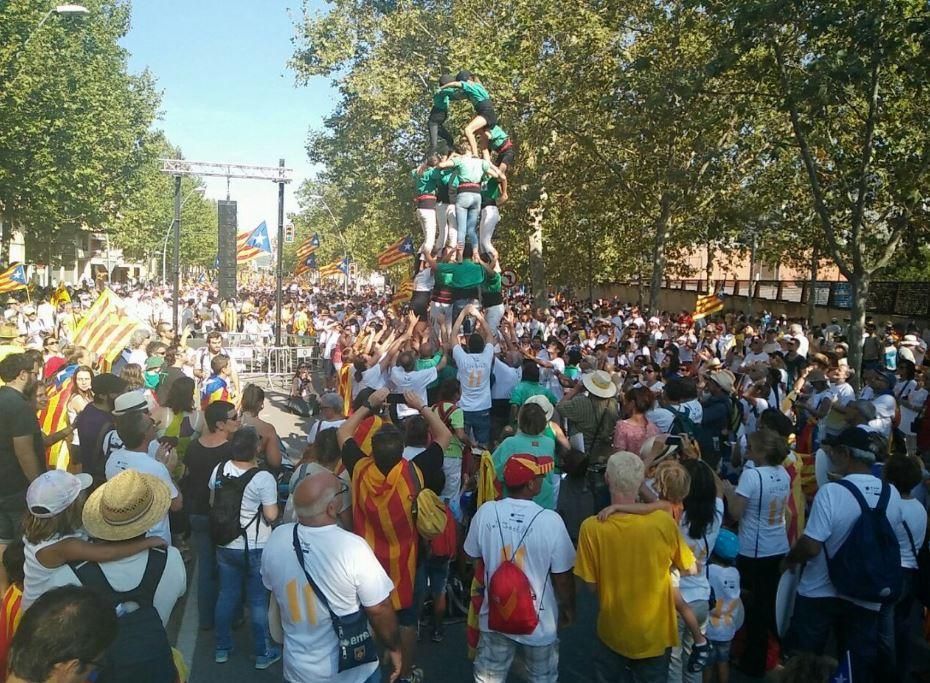 Actes de la Diada a Salt