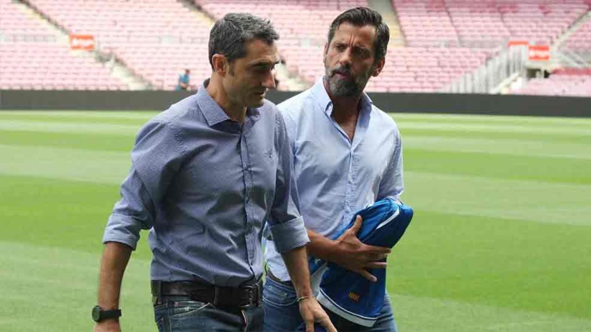 Quique tiene una buena relación con Valverde