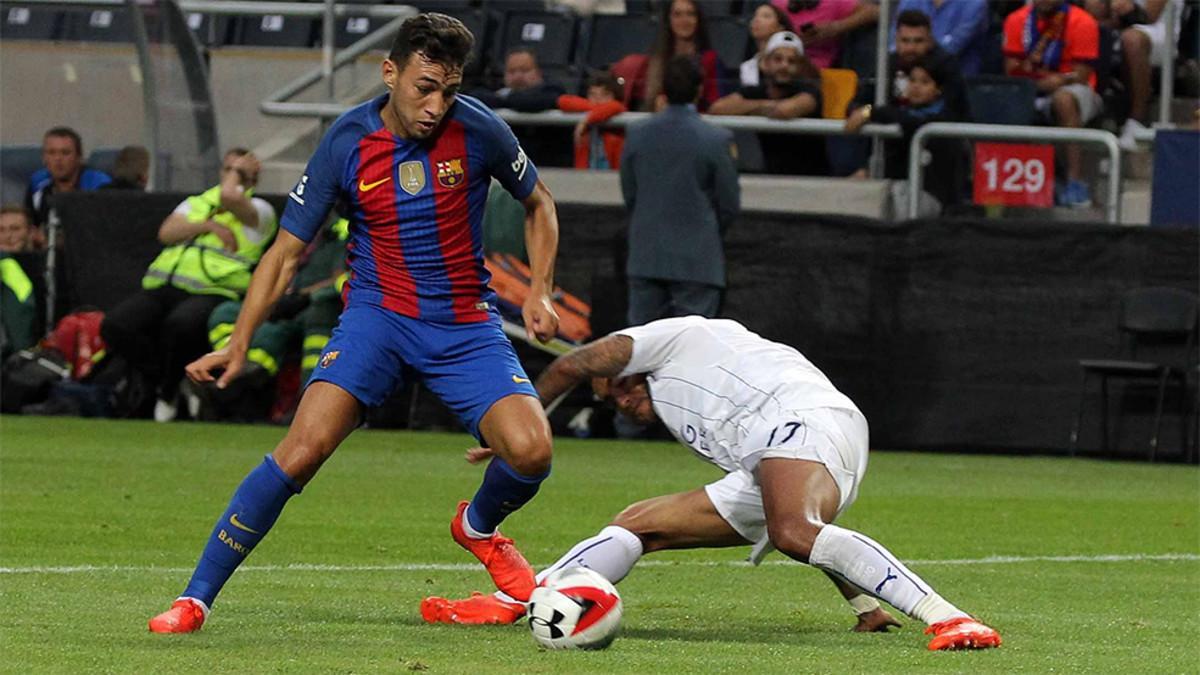 Munir empezaría la pretemporada con el Barça