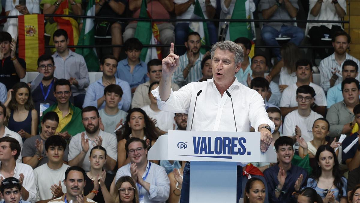 Feijóo demanarà la compareixença de Sánchez al Congrés perquè es «retratin» els seus aliats: «Si el segueixen recolzant, seran els seus encobridors»