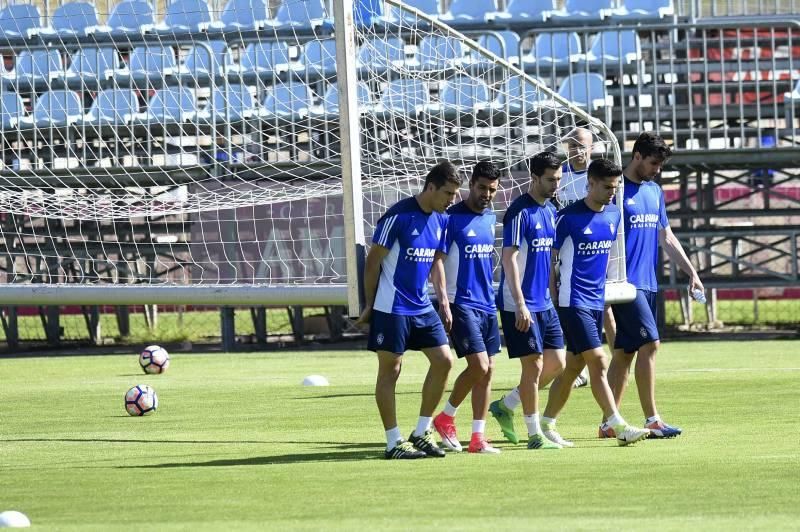 Entrenamiento del Real Zaragoza