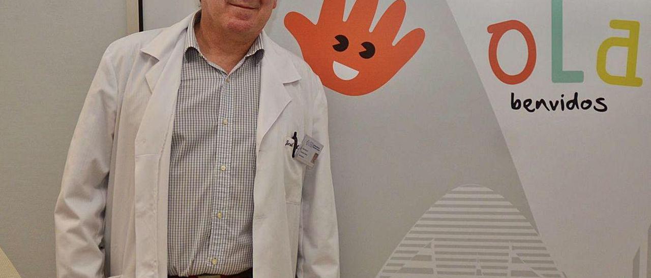 El jefe de Pediatría del CHOP, José Antonio Couceiro.