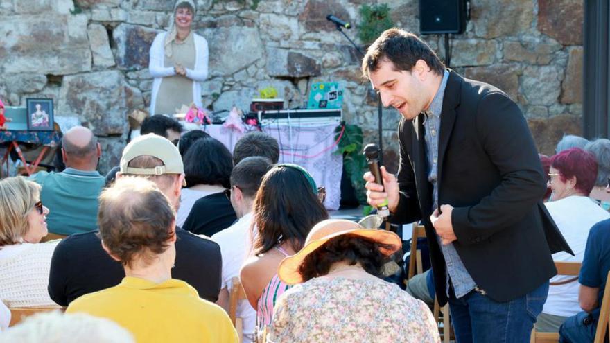 Representación de la obra en O Castro. | José Lores