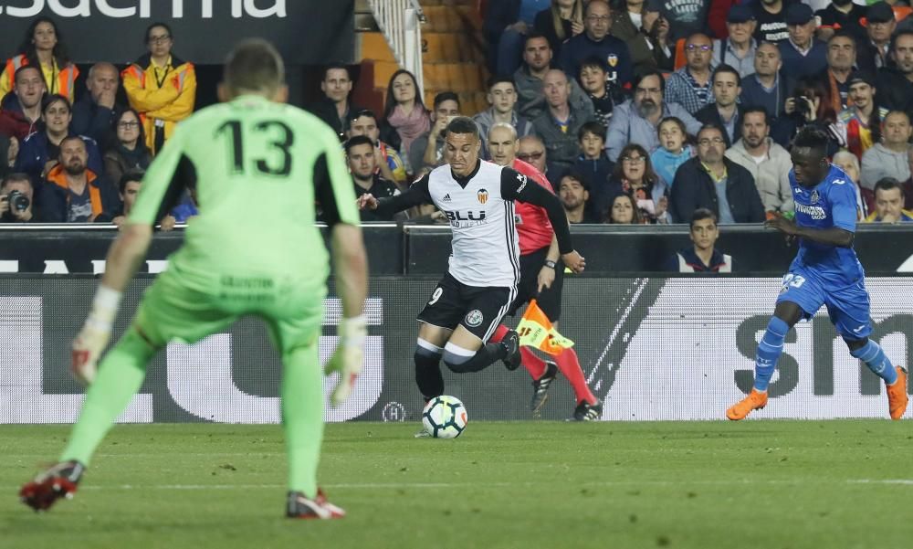 Valencia - Getafe, en imágenes