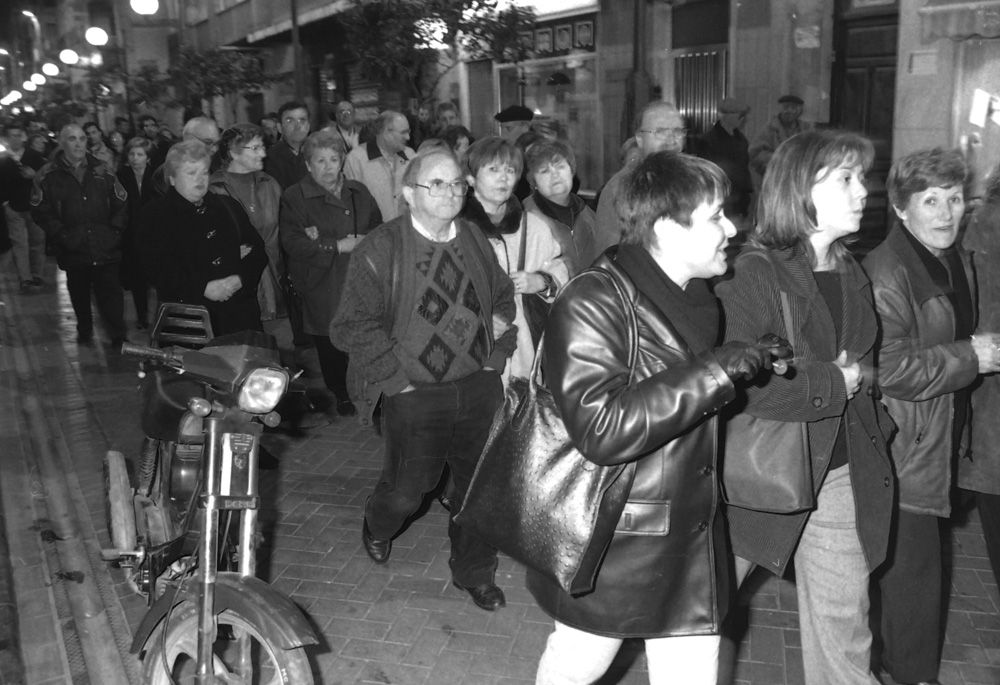 Hace 20 en Sagunt. La Coordinadora per l'alliberament de la A-7 exigía el traslado del peaje, para evitar los continuos accidentes y el paso de 10.000 camiones diarios en la N-340 a su paso por Sagunt.