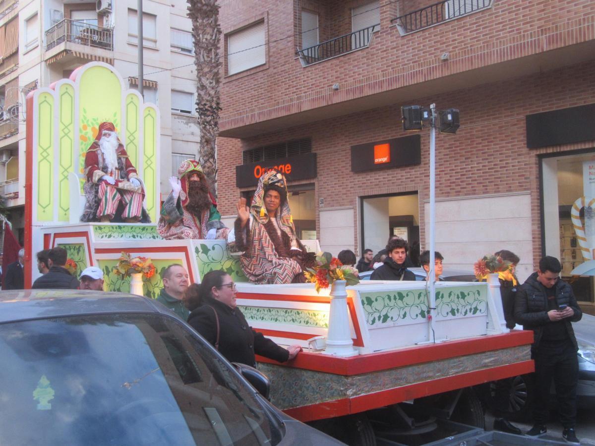 Los Reyes Magos por las calles de Burjassot