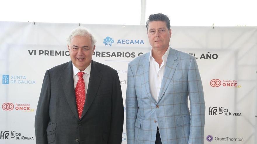 Luis de Valdivia, premio a empresario del año de Aegama: «Lo natural sería marcharnos a Madrid, pero amamos Galicia y queremos contribuir a su desarrollo»