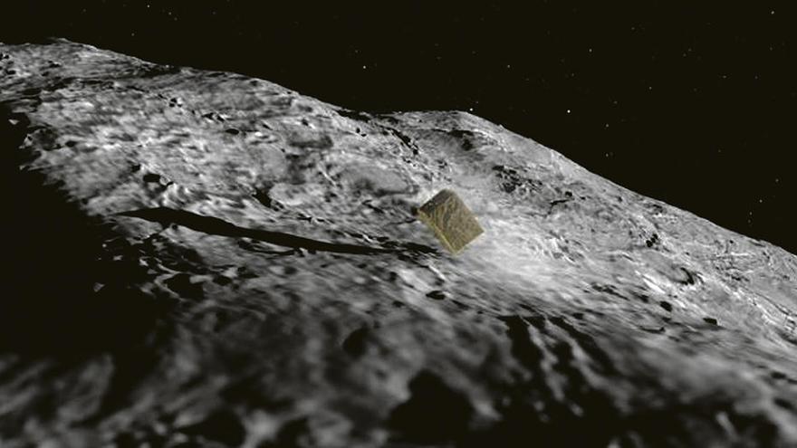 Uno de los tres CubeSats que aterrizarán en el asteroide Didymonn.