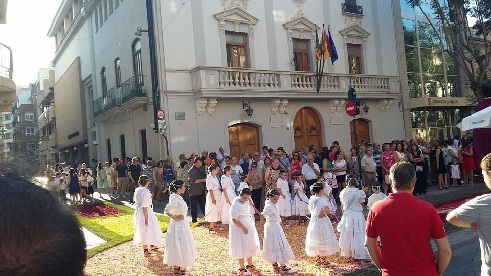 Celebración del Corpus en Torrent.