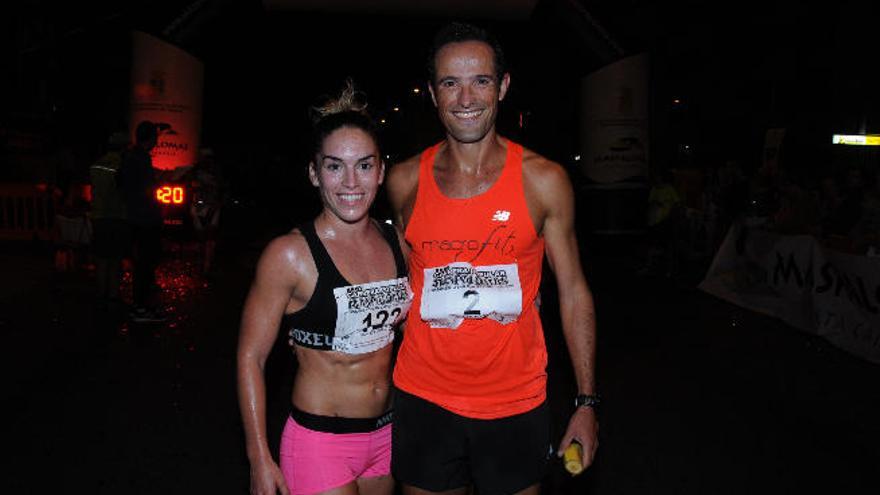 Daneida López y Saúl Castro ganan en la carrera de 10 kilómetros