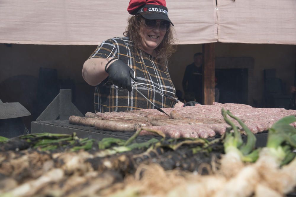 Les imatges de la calçotada popular del Regió 7