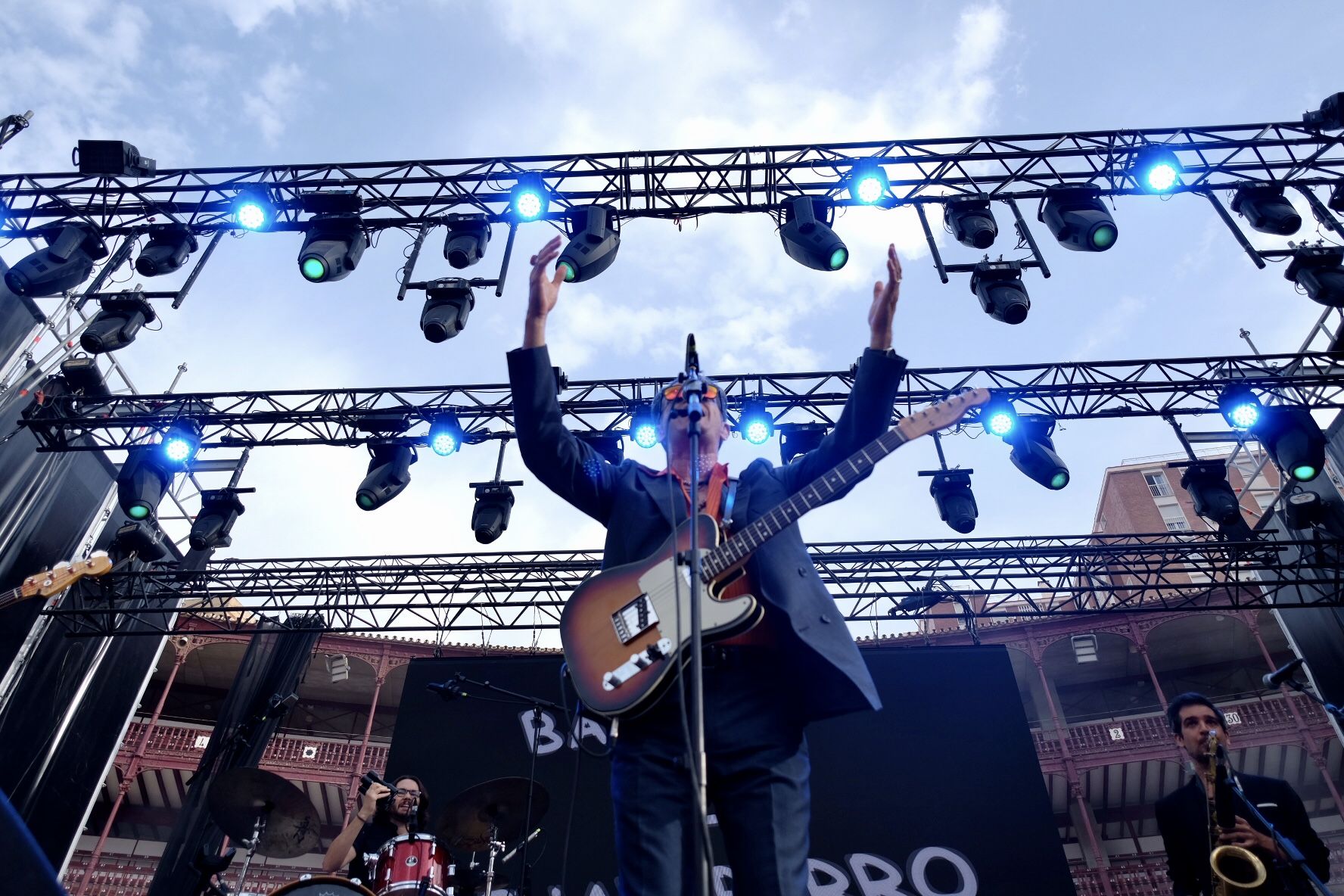 Juan Perro, en concierto en el Brisa Festival.