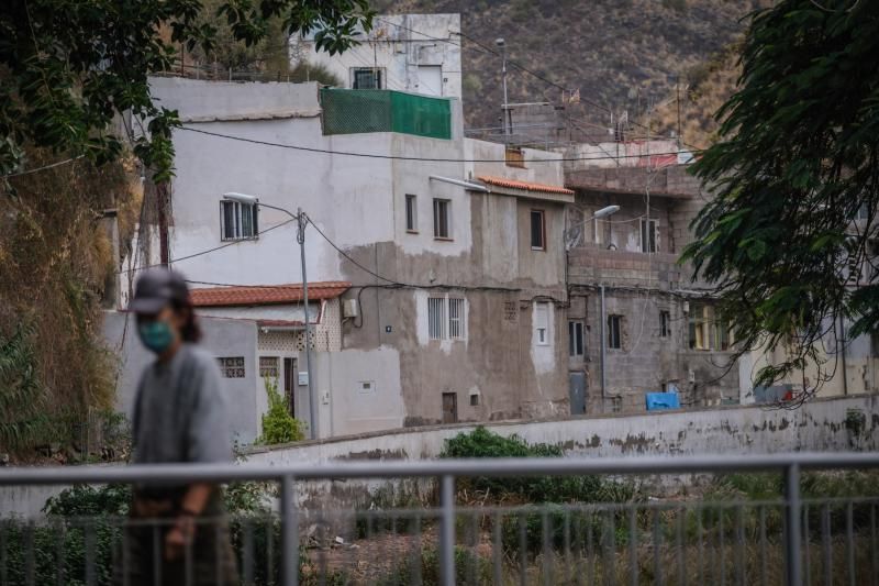 Desalojo de los vecinos del camino de La Ermita