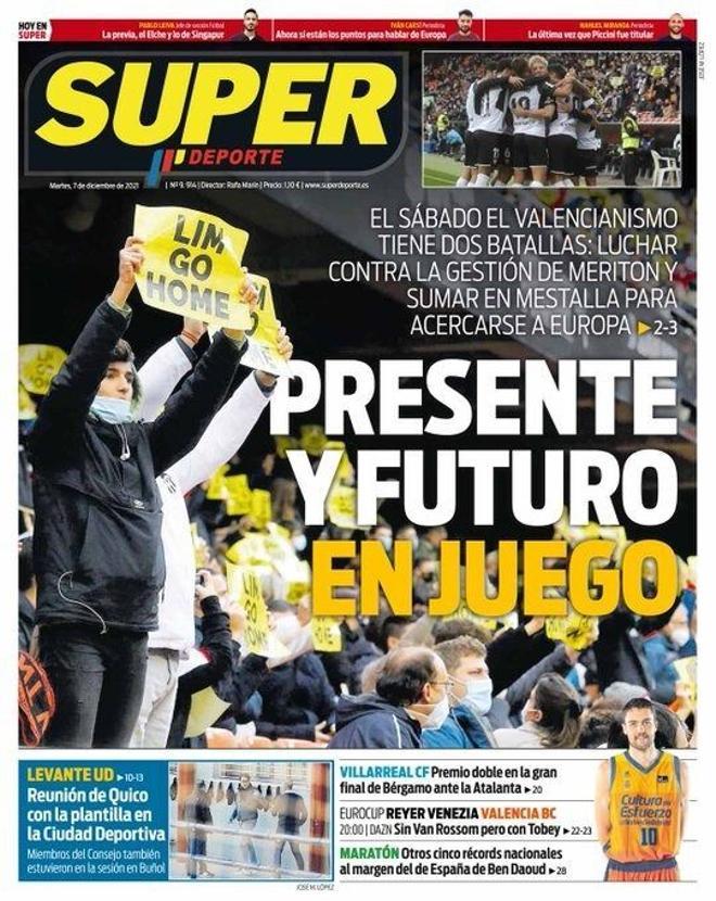 Las portadas de la prensa del día