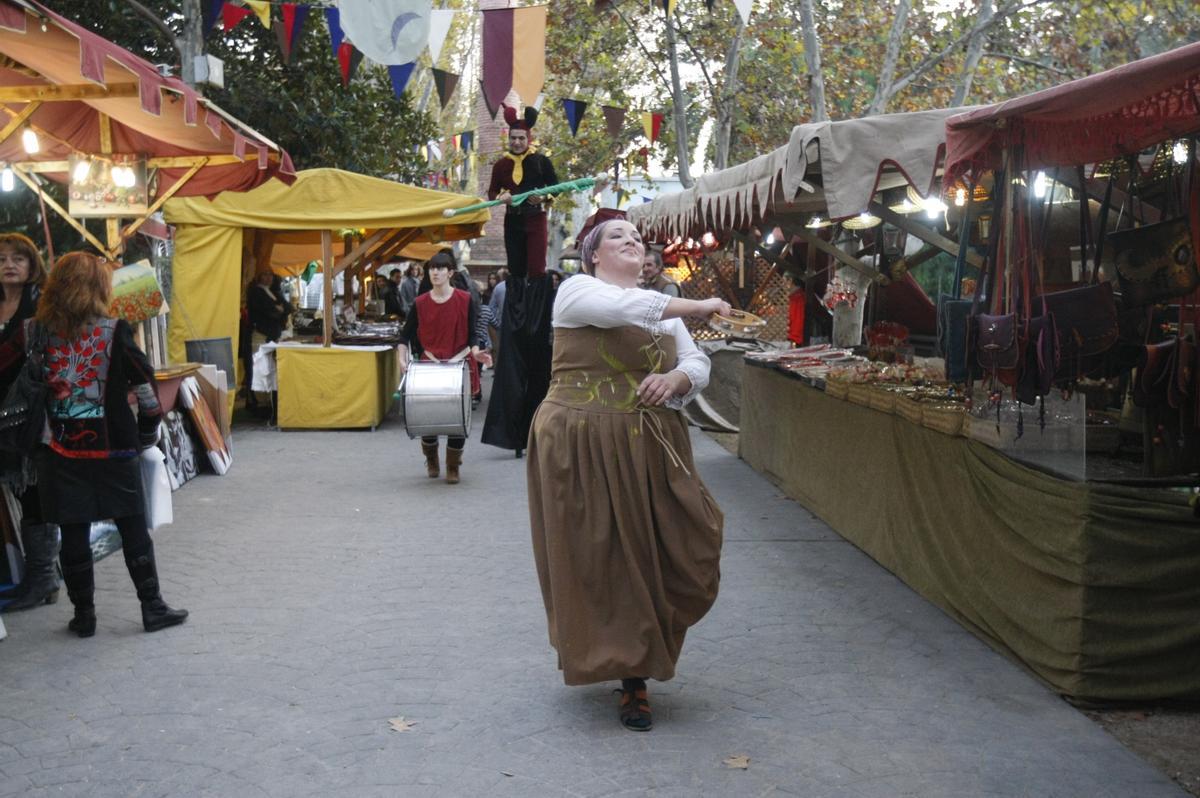 Mercadillo Medieval del Jardín del Salitre en 2011.