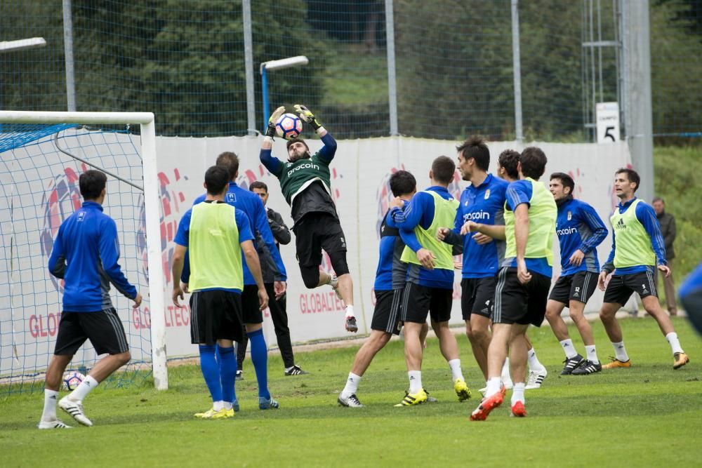 Entrenamiento del Real Oviedo