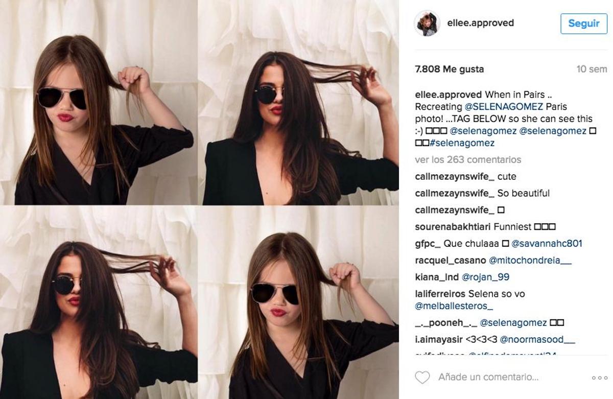 Conoce a la mini Selena de instagram