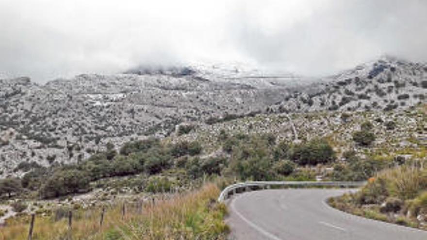 La nieve vuelve mañana a Mallorca a partir de los 700 metros
