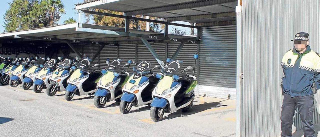 La Policía Local controla el tráfico a diario con seis motocicletas sin ITV