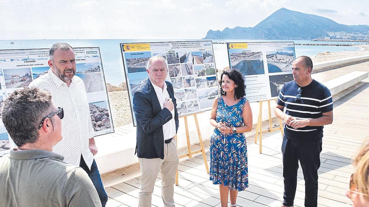 Imagen Presentacion del proyecto de finalizacion de regeneracion del frente litoral en el casco urbano de Altea.