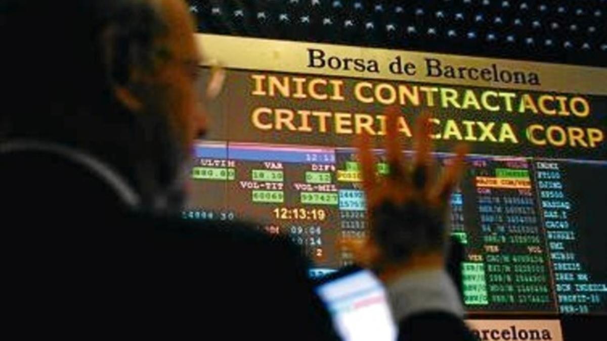 Imagen de la salida a bolsa de Criteria, el 10 de octubre del 2007.