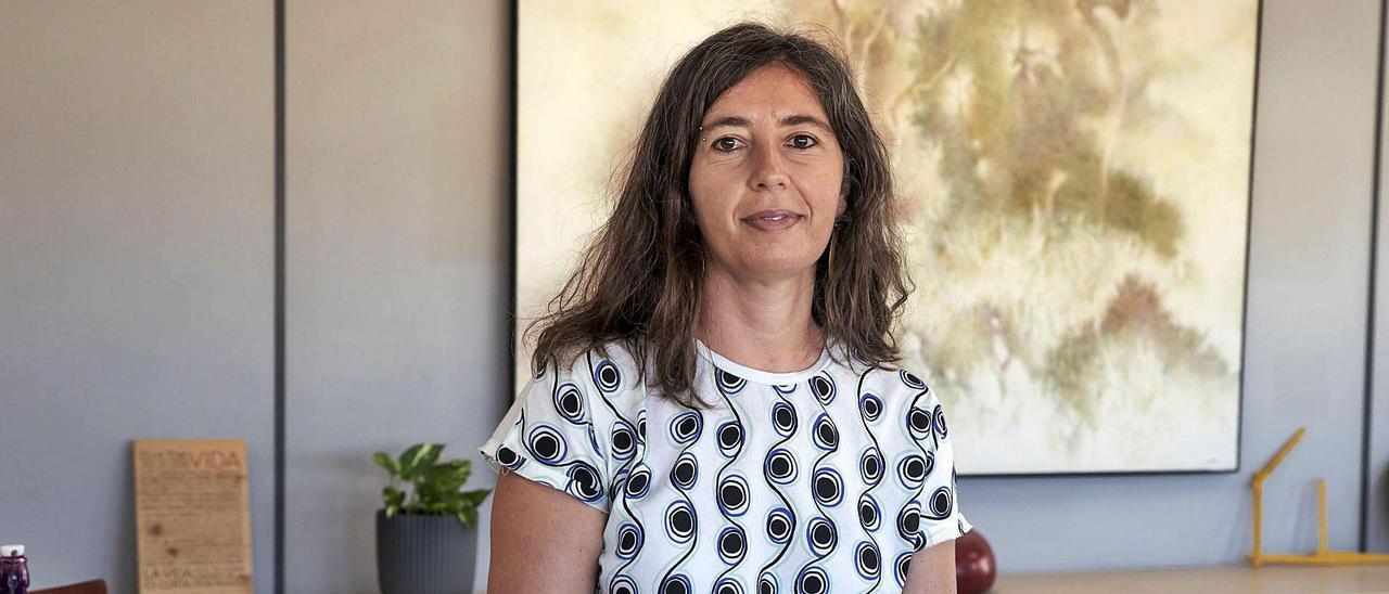 La teniente de alcalde de Modelo de Ciudad, Neus Truyol, en su despacho del edificio Avingudes. |  B. RAMON